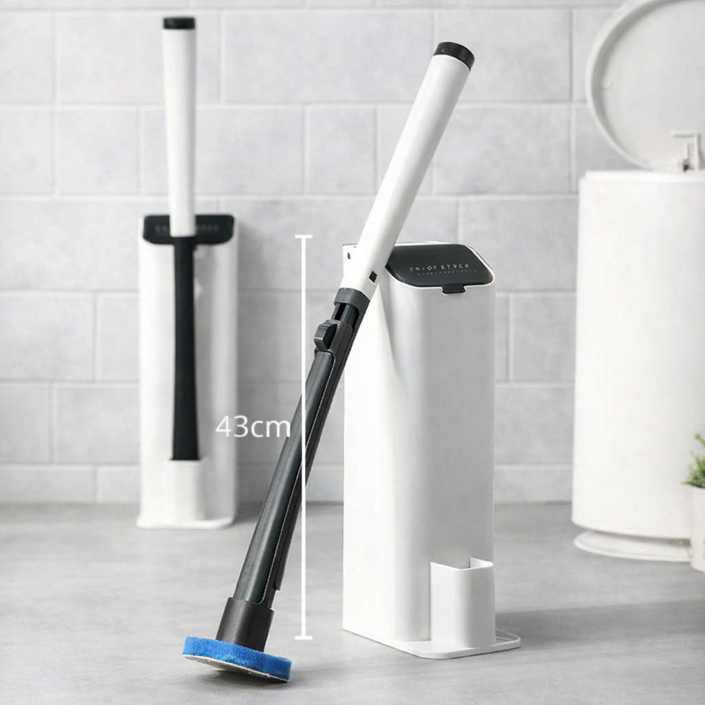 Modern Disposable Toilet Brush Set